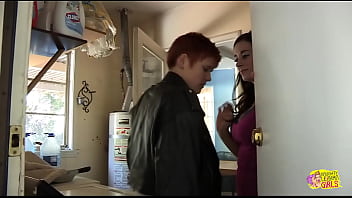 Preview 1 of Rocco And Celeste - The red haired beauty experiences an orgasm while her girlfriend licks her wet pussy
