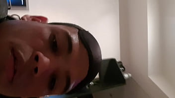 Preview 4 of Cum Over My Nylon Face - V&iacute_deo de verificaci&oacute_n