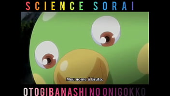 Preview 1 of Animall Satin Robe Sex - Otogibanashi no onigokko cortado