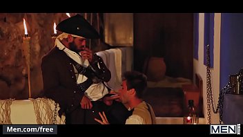 Preview 2 of Lebo Retro - Diego Sans and Johnny Rapid - Pirates A Gay Xxx Parody Part 1 - Super Gay Hero - Men.com