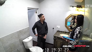 Preview 1 of Small Baby Suck Dick - Bethany negotiates riding on creepy Bruno&#039_s cock hardcore