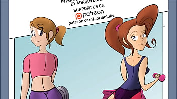 Preview 1 of Mousi Ki Chudui Hindi Version - The Gym #01 - The Milf Way - Adrian Luke Comics