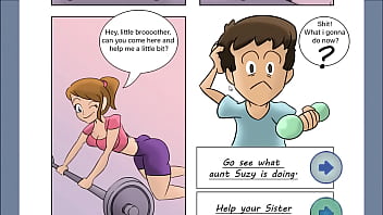Preview 2 of Zwei Parre - The Gym #01 - The Teen Way - Adrian Luke Comics