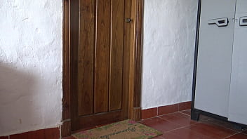 Preview 4 of Anita Blonde Orgasm - A horny Turkish wife is NOT SCARED when delivery boy shows his big black cock