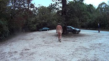 Preview 1 of Girl Waiting For Bus - Suzisoumise paraded naked in public