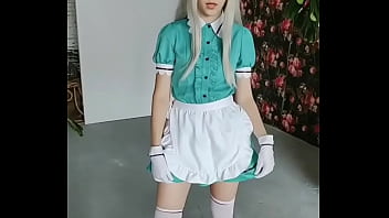 Preview 3 of Hard Rough Hd - Trapzinha fazendo cosplay de Hideri