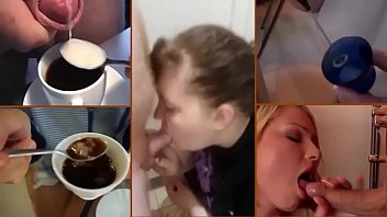 Preview 2 of Husband Porn Old Dad Fuck - COFFEE WITH CUM