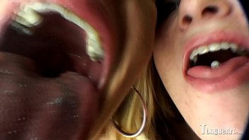 Preview 4 of Pakistani Small Sister Sex - Violet &amp_ Alexa Our Pretty Mouths
