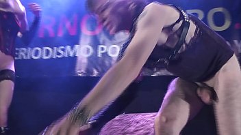 Preview 4 of Jolina Lithuania - hot threesome on stage vampires