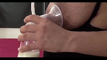 Preview 2 of Memphis Monroe Prom - Lactation - Sexy Breastpump Solo