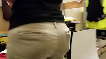Preview 1 of Ivana Slavkovicchery Kiss - Sears stockroom ass