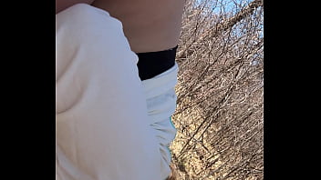 Preview 4 of Very Beautiful Xxx Video Sex - Caught Fucking in the Forest