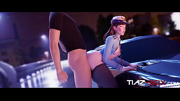 Preview 1 of Video Rhiana - DVA Overwatch gets fucked hard from behind