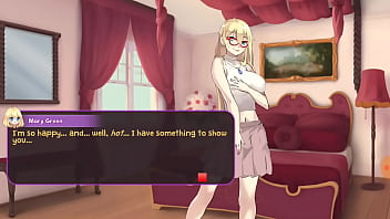 Preview 2 of Super Booob - Pocket Waifu Mary Green Sex Scene 2