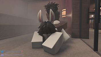 Preview 2 of Blacredcom - Bunny bounces like a champ