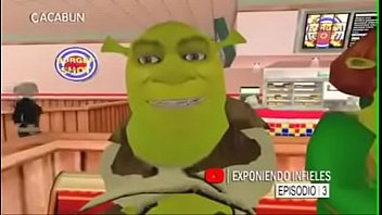 Preview 1 of Byotifull Girl Sex - CJ exponiendo infieles: Shrek y Fiona