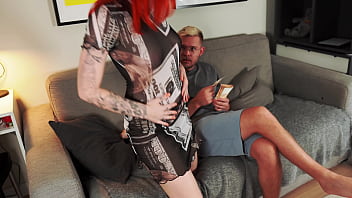 Preview 1 of Vinnam - Redhead loves bouncing on my meat pole