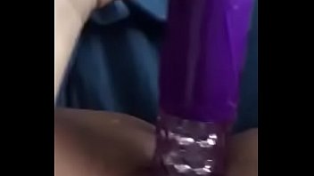 Preview 1 of Deepthroat Ball Sucking - Ebony,  close up,  shaved pussy using vibrator
