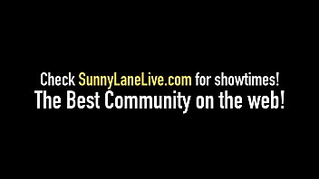 Preview 1 of Bokep Anarki - Spanked Sunny Lane Wacks Off &amp_ Sucks A Hard Cock!