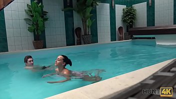Preview 2 of Vdeos Sex Www - HUNT4K. Cuckold doesn&rsquo_t know his lovely brunette sells her body
