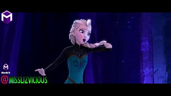 Preview 4 of Old Asian Man Forced - Liz Vicious Haters Song (FROZEN) Animated