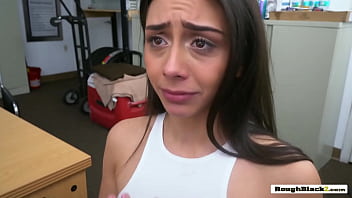 Preview 2 of Lucy Li Group Sex Xxx - Hottie is placed on directors desk before she takes his huge cock
