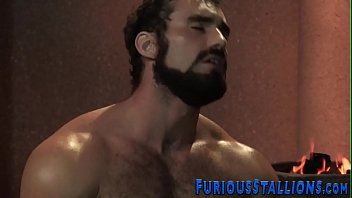 Preview 2 of Iron Cocks - Muscly hunk getting fuck