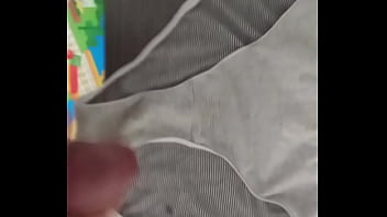 Preview 2 of Mashiane Sex Videos - corrida en bragas de mi mujer 15 (cum in pants of my wife)