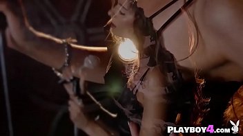 Preview 1 of Grendma Grendson Sex Video - Brunette small tits MILF solo dancing and striptease