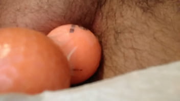 Preview 3 of Erotic Hot Massage Japanes - Anal boy 3 golf balls juicy hole