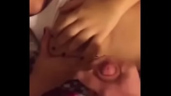 Preview 4 of Fol Sex Irani - Jerking Off Over Her Big Tits