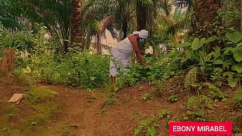 Preview 1 of Xxx Prone Viedo - Our lady the queen of forest fuck with a stranger and she enjoying what she missed for a long time
