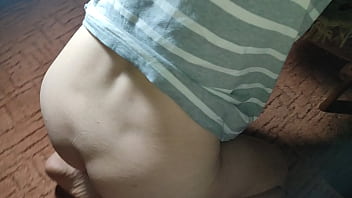 Preview 3 of Also Porno - Stepbrother pounding my pussy in different positions,  trying to fill it with cum.