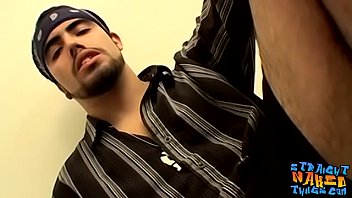 Preview 1 of Owboydy Xxx Animals - Straight thug jock Spanky shows piercings and masturbation