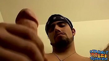 Preview 4 of Owboydy Xxx Animals - Straight thug jock Spanky shows piercings and masturbation