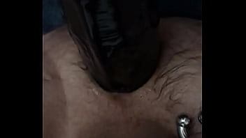 Preview 2 of Russian King Queen Sex - Fuckmachine 3 ass hairy big dildo black