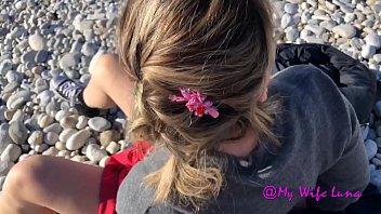 Preview 3 of Tight Ass Girl Photo - Let&#039_s go to the river and have a good fuck in the open air but first I&#039_ll give you a good blowjob