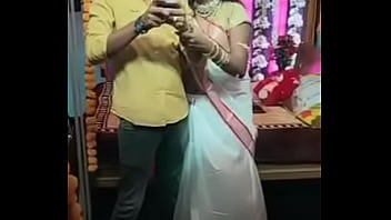 Preview 4 of Natuto Sex - Hot Swathi naidu romantic and sexy first night short film making part-12