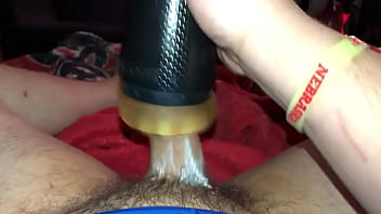 Preview 3 of Mom Silipig San Xxx - Fleshlight cumshot