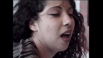 Preview 2 of Meya Kholepa - Brunette chick with gorgeous tits gets hardcore fucked with two dongs in bed