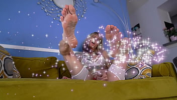 Preview 1 of Corean Porn - Trans Ria Bentley Gets Her Soft Wrinkly Foot Soles Fucked By BBC