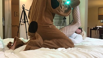 Preview 1 of Cum Bikini - Scooby Doo Fucks TS College Student