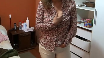 Preview 1 of Student Teacher Xxx Video - Great compilation,  stepmom strips and caresses herself while I masturbate in front of her