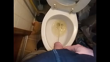 Preview 3 of Porn Porecom - Pissing in toilet