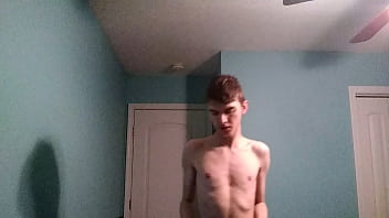 Preview 2 of Eyes Closed Baby Sleeping - Teen Boy Strips