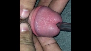 Preview 3 of Bahrain Sexyvideo - solobdsmman 60 - insertion of a big tube and injection of cum inside.