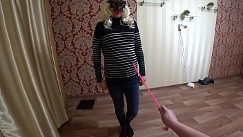 Preview 1 of Tube Porn In Pubic - A pregnant student takes the test of a mature lesbian teacher who fucked the girl in her hairy pussy. POV.
