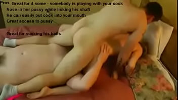 Preview 4 of Blacked Bangs On Innocent Girl - Cuckold Position Variation 2