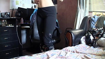 Preview 1 of Raining Milf - My new waitress sent me this naughty video