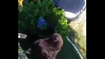 Preview 2 of Hot Aynty - يمارس الجنس مع حبيبته في الحديقة العامة
